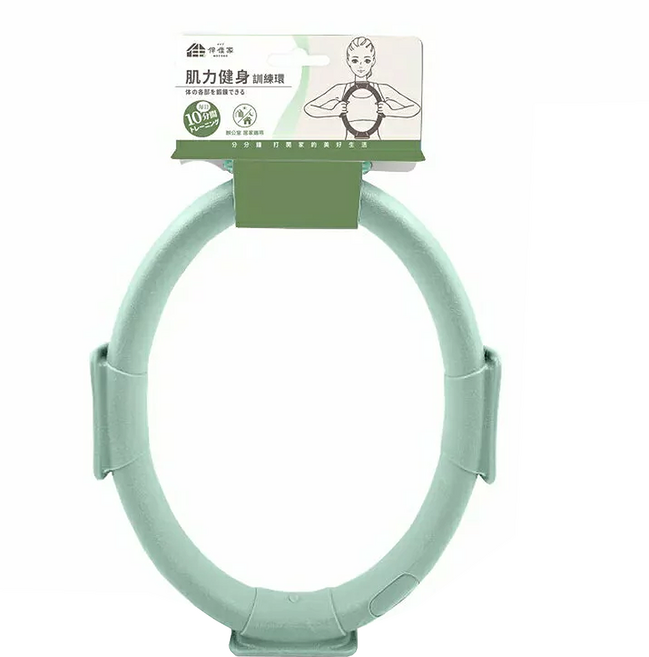 MOCODO 伴佳家 肌力健身訓練環 TPR熱塑性橡膠 台灣製造, 綠色, 1個