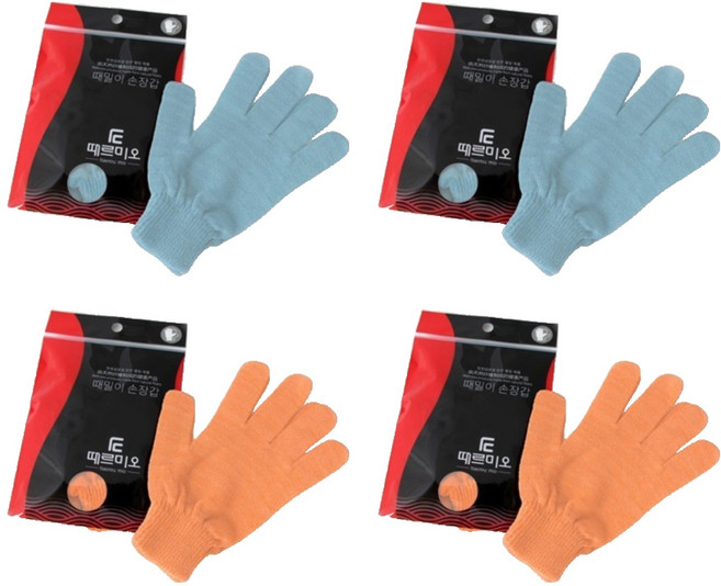 때르미오 때술술 때장갑 2p세트, 랜덤발송, 2세트