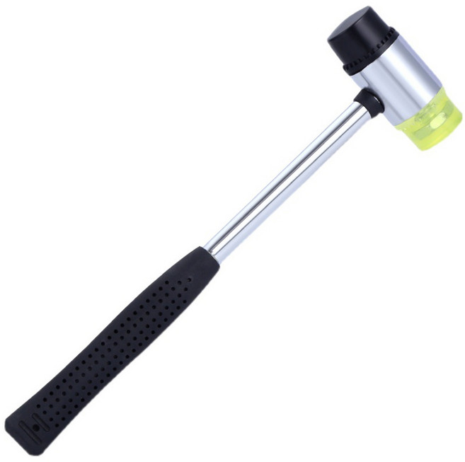 비즈온 가정용 탈부착 스터드 고무 망치, 1개