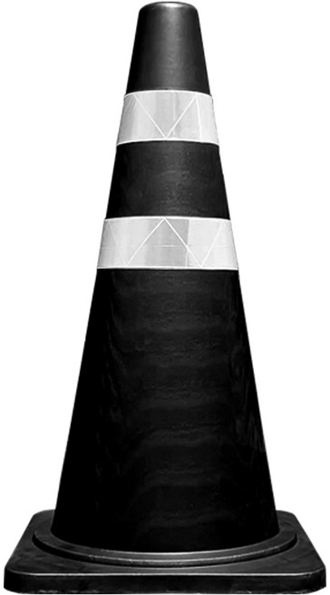 동광세이프티 라바콘 고무형, 1개, 검정색