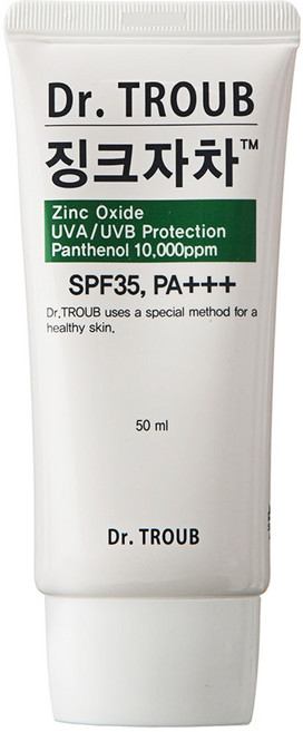 SIDMOOL Dr. Trup 氧化鋅防曬霜, 1個, 50ml