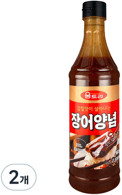 움트리 장어양념, 960g, 2개
