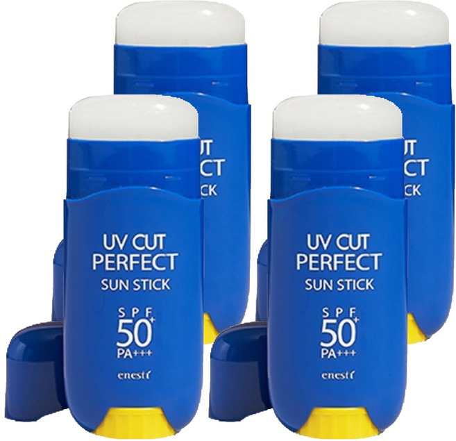 에네스티 유브이 컷 퍼펙트 썬스틱 SPF50+ PA+++, 23g, 4개