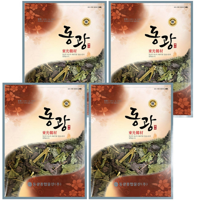 동광종합물산 자소엽 차조기 잎, 600g, 4개