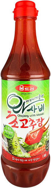 움트리 와사비초고추장, 1개, 1kg