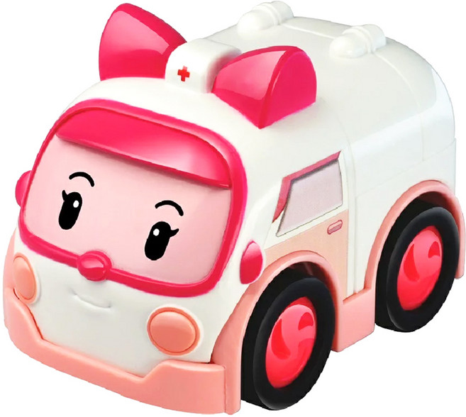 ROI TOYS 迷你模型車 3歲以上, 安寶 粉色, 1個