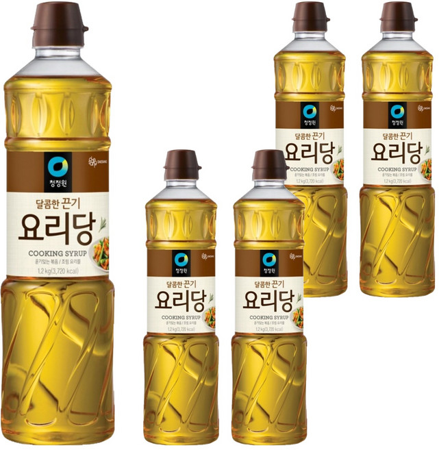 청정원 달콤한 끈기 요리당, 5개, 1.2kg