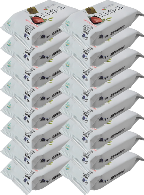하동 녹차 명란김, 6g, 16개