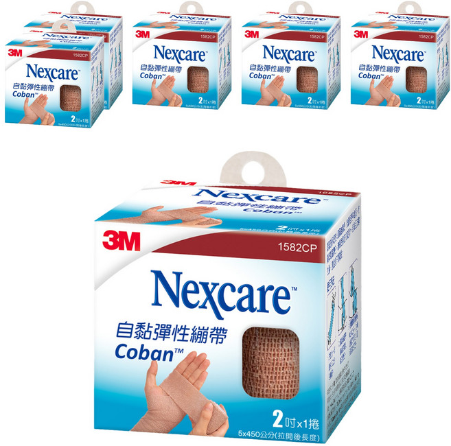 3M Nexcare 1582CP 自黏彈性繃帶, 1捲, 6盒