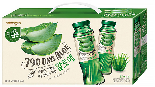 자연은 알로에, 180ml, 12개