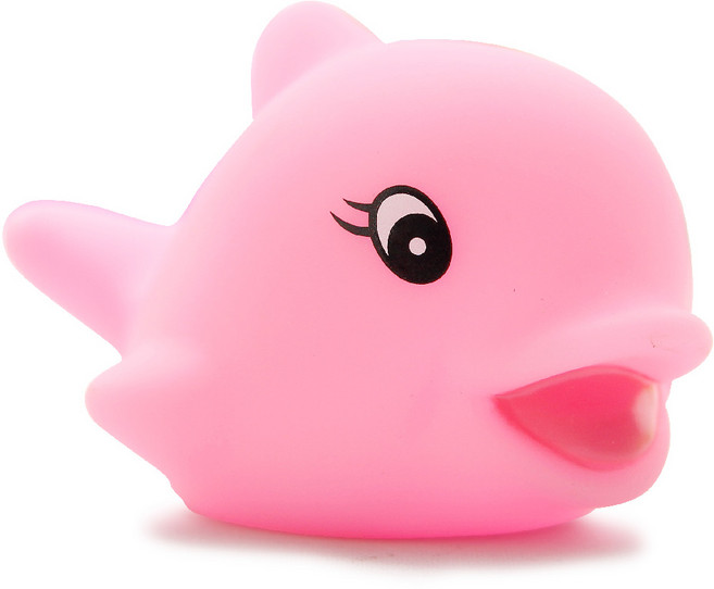 예꼬맘 LED 프렌즈 목욕놀이 완구, 돌고래(핑크), 1개