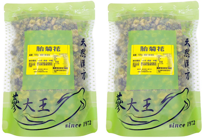 蔘大王 胎菊花, 100g, 1包, 2包