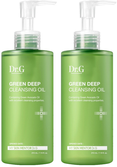 닥터지 그린딥 클렌징 오일, 210ml, 2개