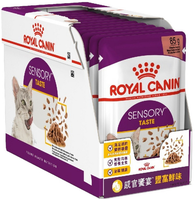 ROYAL CANIN 法國皇家 成貓 皇家饗宴主食濕糧, STW 豐富鮮味, 85g, 12包