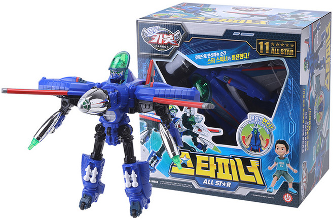 헬로카봇 스타피너 올스타, 혼합색상, 1개