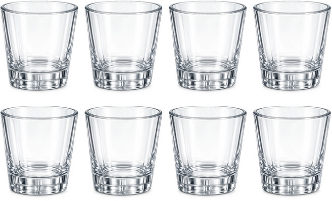 발룬피니 네이처 소주잔, 투명, 8개