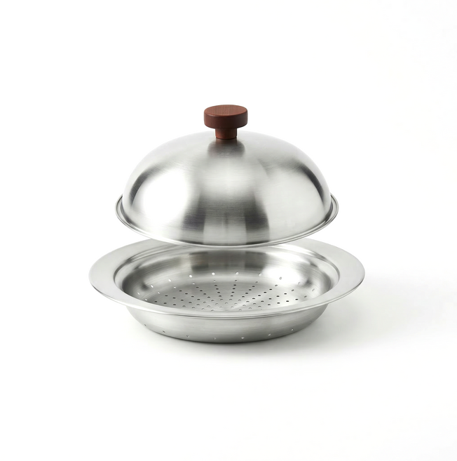 코멧 홈 스테인리스 돔 스티머 찜기 + 뚜껑 세트, 1세트, 28cm