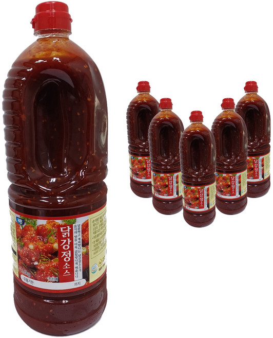 푸른식품 닭강정 소스, 6개, 2.2kg