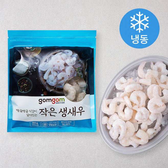 곰곰 작은 생새우 (냉동), 300g, 1개