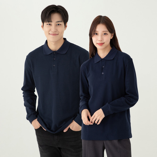 4위 - 캐럿 남녀공용 PK 긴팔 카라티