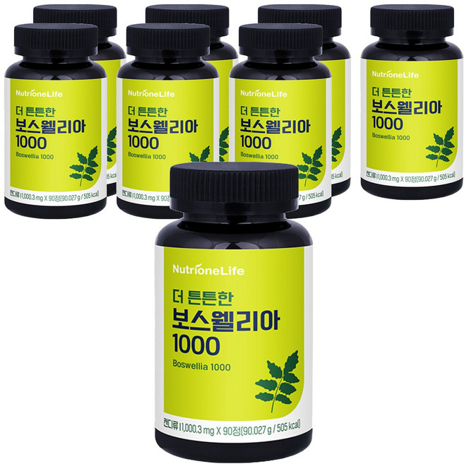 뉴트리원 더 튼튼한 보스웰리아 1000, 90정, 8개