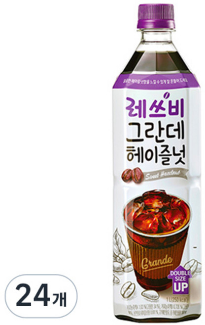 레쓰비 그란데 헤이즐넛, 1L, 24개