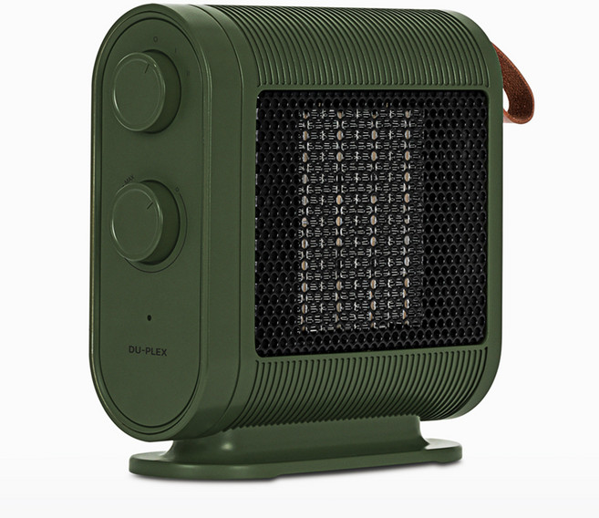 듀플렉스 미니 온풍기, DP-AK15FH, 아미그린