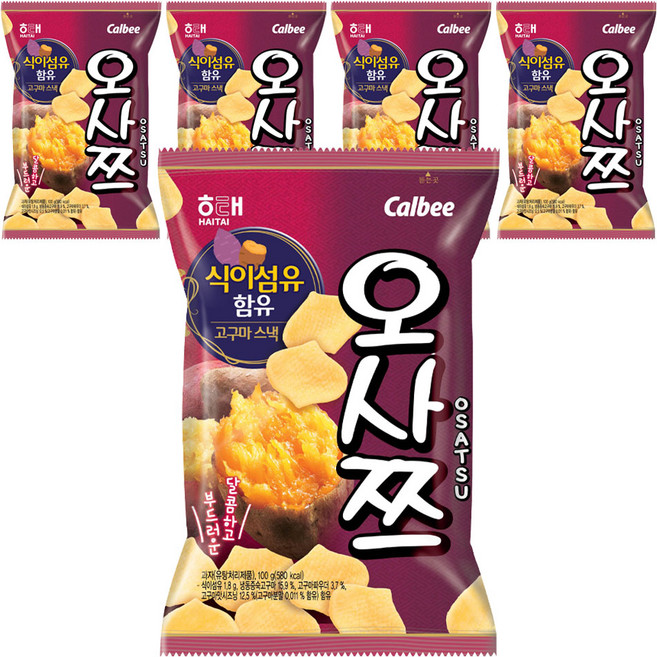 HAITAI 海太 O'SZ, 5個, 100g