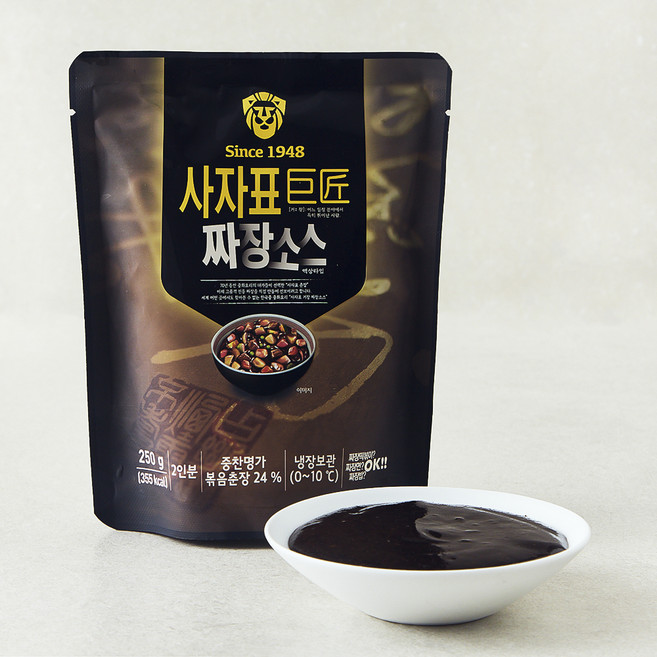 사자표 거장 짜장소스, 250g, 1개