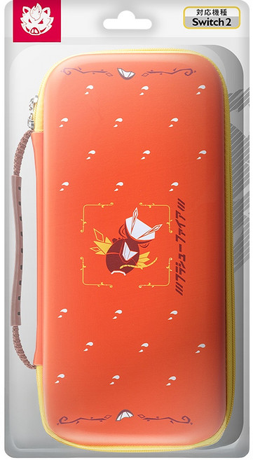 FlashFire 富雷迅 Switch2 主機保護收納包, 魚王 橘色, S804GEN, 1個