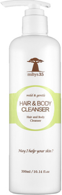 미하이스35 헤어 앤 바디 유아 클렌져, 300ml, 1개
