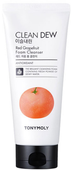 토니모리 이슬내린 폼클렌저 레드자몽, 180ml, 1개