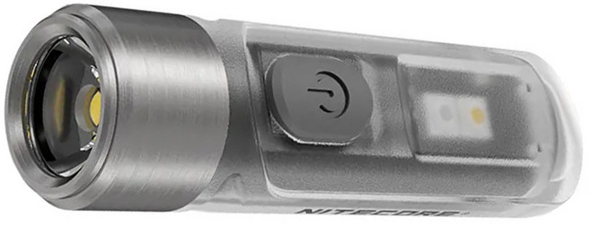 NITECORE 奈特科爾 TIKI 300流明 鑰匙燈 USB充電 UV燈, 灰色, 1個