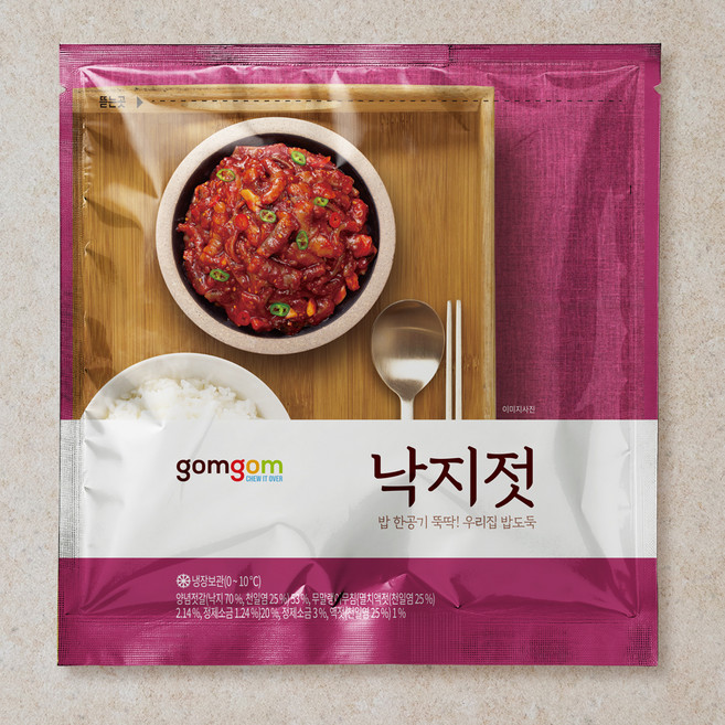 곰곰 낙지젓, 500g, 1개