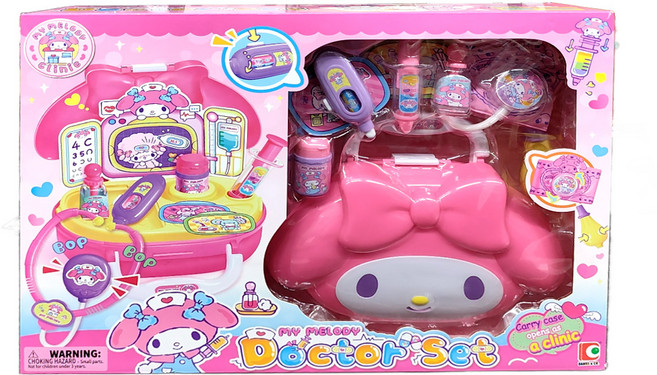 MY MELODY 美樂蒂 造型豪華醫護提盒, 美樂蒂 粉色, 1盒