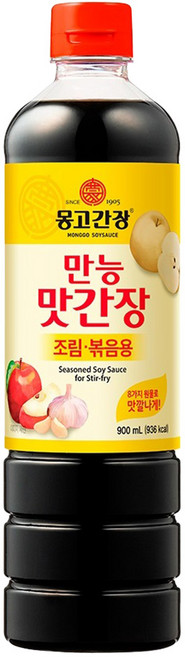 몽고식품 맛간장 조림 볶음용 만능간장, 900ml, 1개