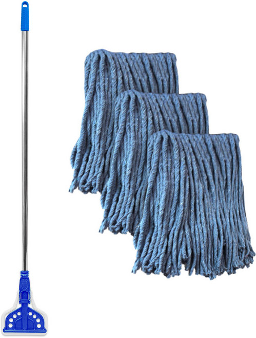 월드크린 스텐 마포대 1p + 청사 마포걸레 350g x 3p, 1세트