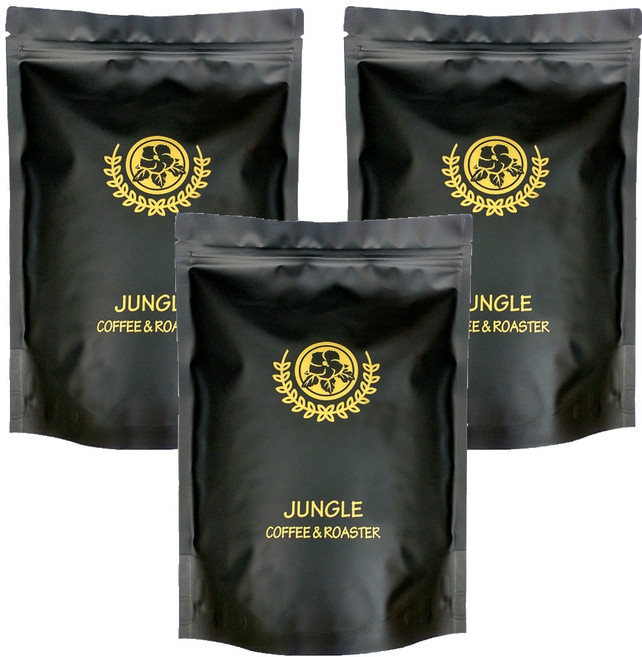 정글커피 과테말라 안티구아SHB 원두커피, 홀빈(분쇄안함), 500g, 3개