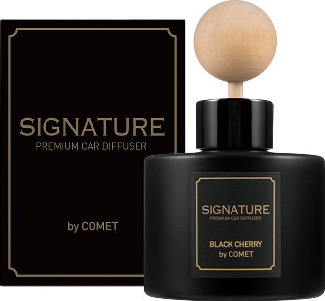 코멧 시그니처 차량용 디퓨저 120ml, 블랙체리, 1개