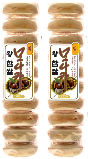 일광제과 왕찹쌀 밤 모나카 10p, 300g, 2개