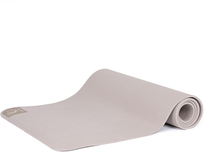 아이워너 TPE 요가 매트 8mm, 샌드 베이지, 1세트
