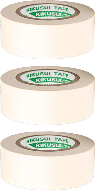 菊水膠帶 和紙膠帶 40mm x 18m, 3個