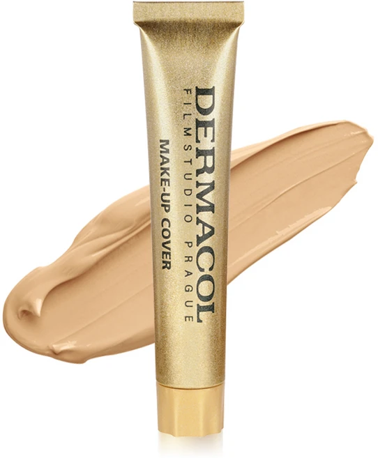 더마콜 메이크업커버 크림 파운데이션 30g, 1개, 218호 옐로우 베이지 - 쿠팡