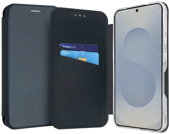 모나프리 혼 마그네틱 플립 커버 휴대폰 케이스