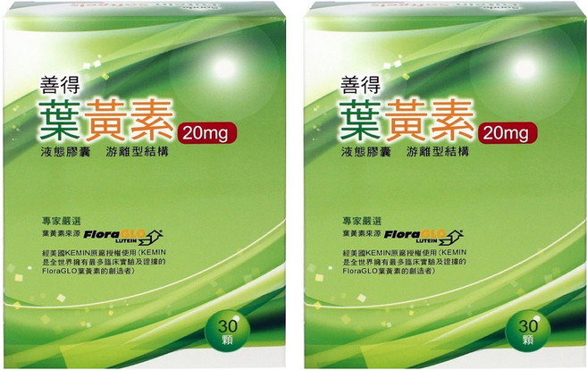 善得 葉黃素, 30顆, 2盒