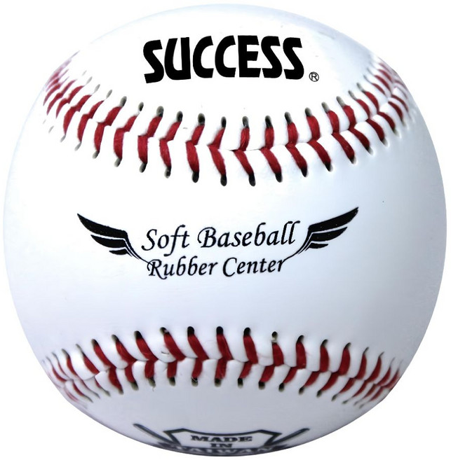 SUCCESS 成功 安全軟式縫線棒球 耐用度高 適合練習比賽, S4102, 1個