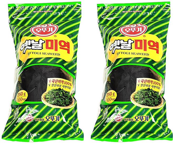 오뚜기 옛날 미역, 250g, 2개