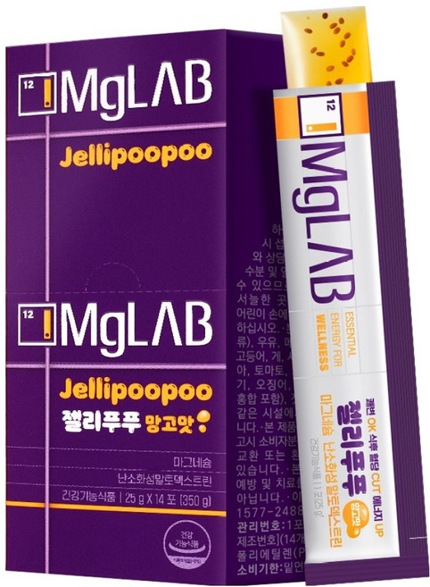 마그랩 젤리푸푸 망고맛, 350g, 1개