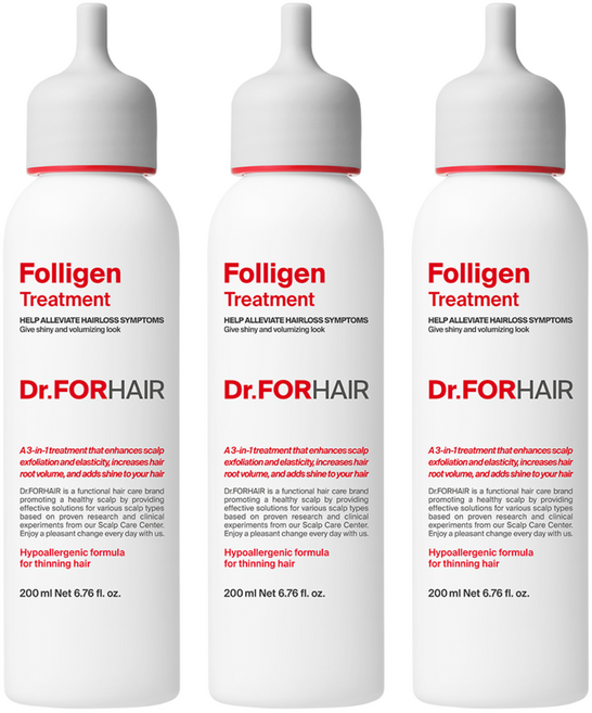닥터포헤어 폴리젠 헤어트리트먼트, 200ml, 3개