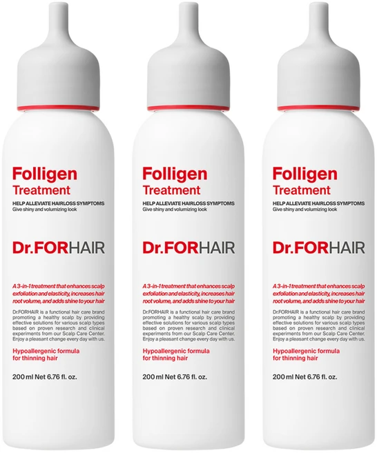 닥터포헤어 폴리젠 헤어트리트먼트, 200ml, 3개 - 쿠팡